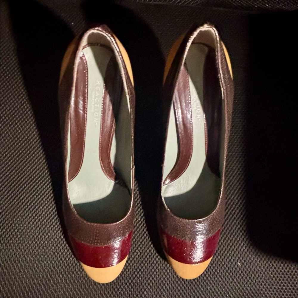 Kenneth Cole Reaction Brown and Tan Heels